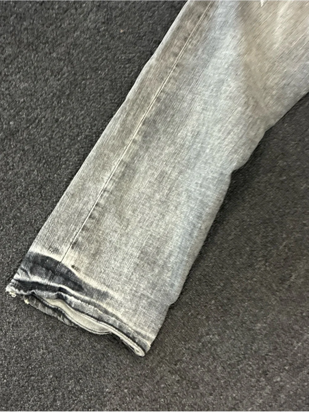 Men's Purple Brand Jeans Distressed SZ 39 Used Pre Owned Streetwear
